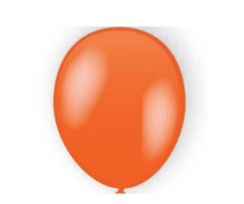 Orange 5" Solid Latex Baloon